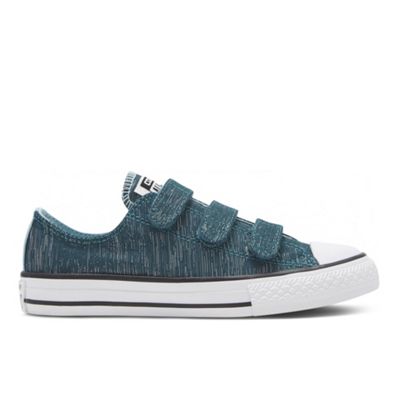 Converse Girls' turquoise 'All Star' trainers